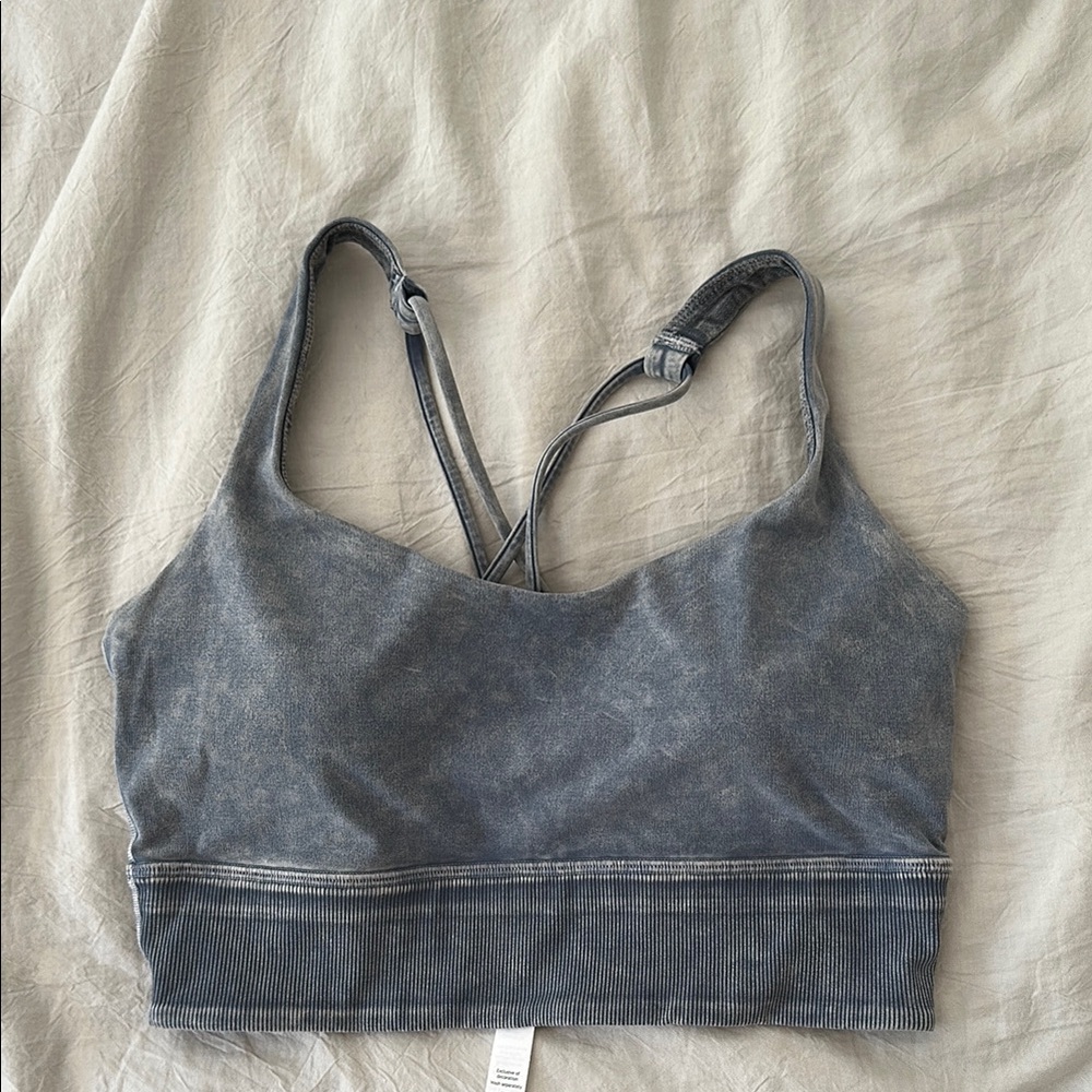 Set of 3 lululemon long line strappy sports bras size 8 - Picture 2 of 10